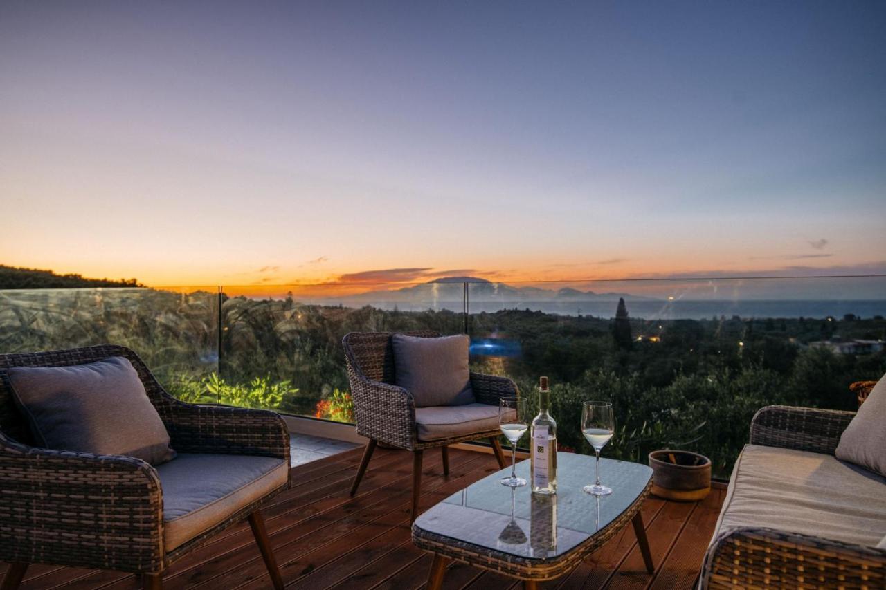 Villa Venia - Cozy Escape With Scenic Sew View, By Zantewize Tragaki Eksteriør billede