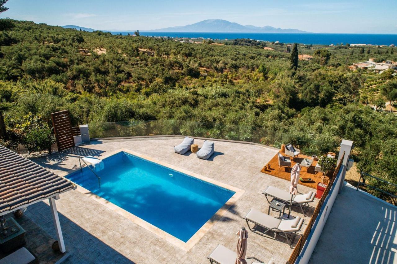 Villa Venia - Cozy Escape With Scenic Sew View, By Zantewize Tragaki Eksteriør billede