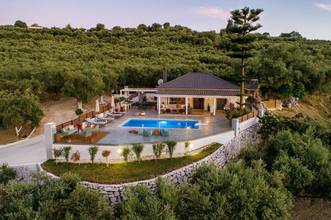 Villa Venia - Cozy Escape With Scenic Sew View, By Zantewize Tragaki Eksteriør billede