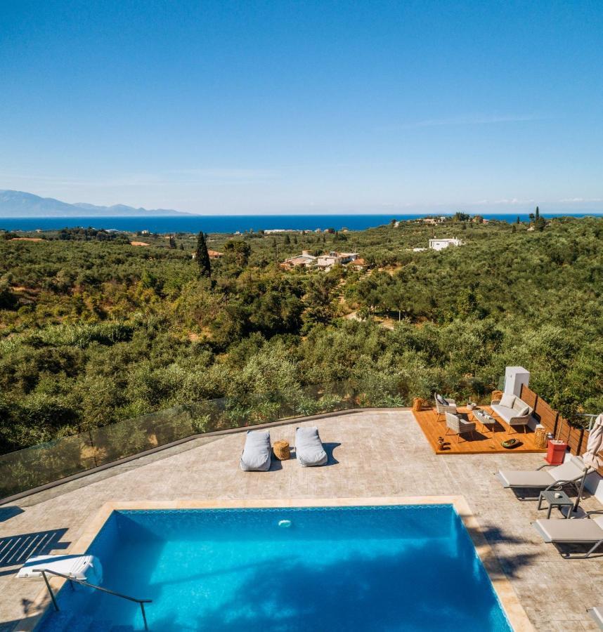 Villa Venia - Cozy Escape With Scenic Sew View, By Zantewize Tragaki Eksteriør billede